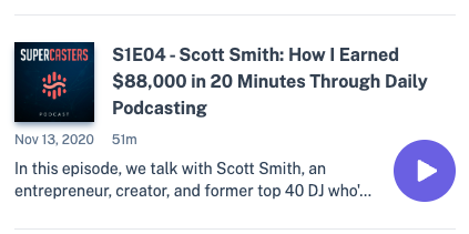 Headline image for New episode layout