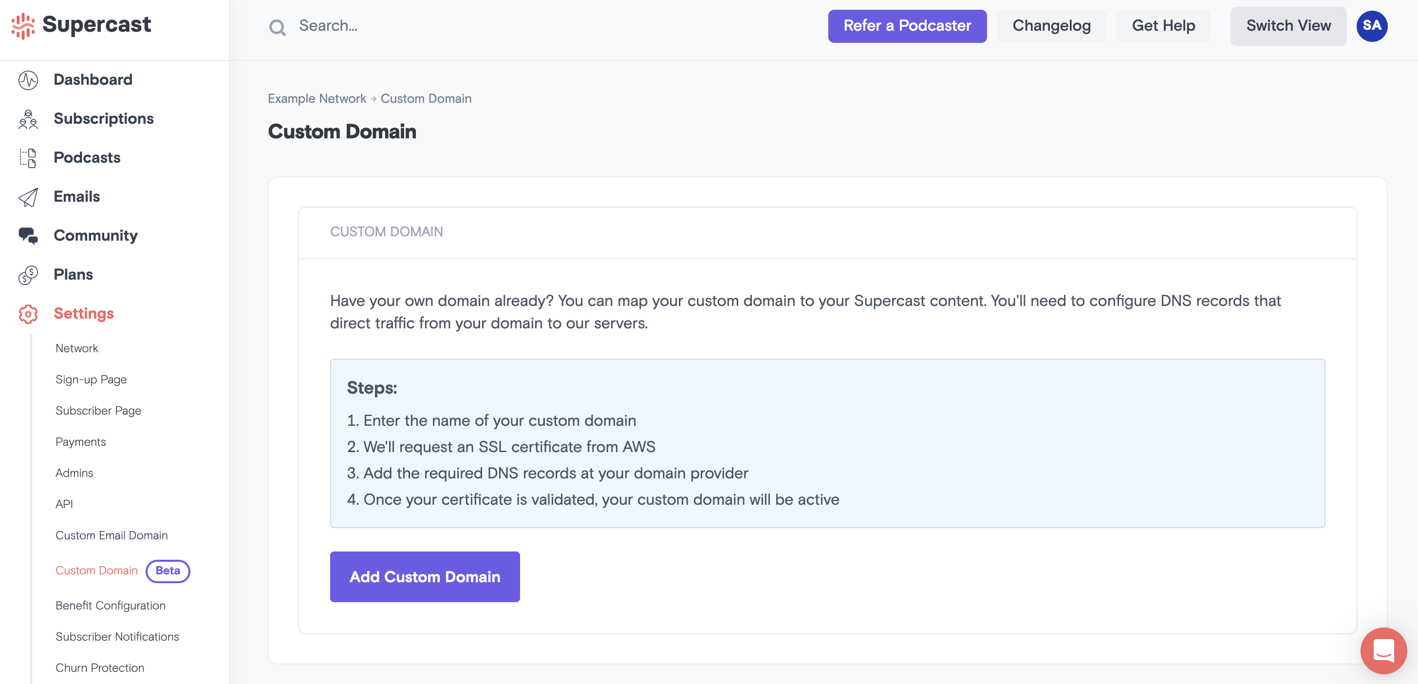 Headline image for Custom Domains - Host your account anywhere you want!